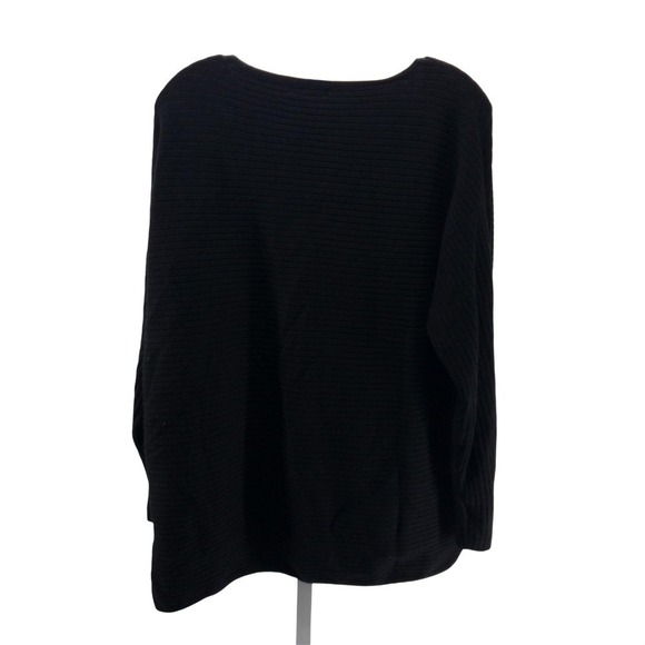 Style & Co Textured Sweater Black M - Picture 2 of 5